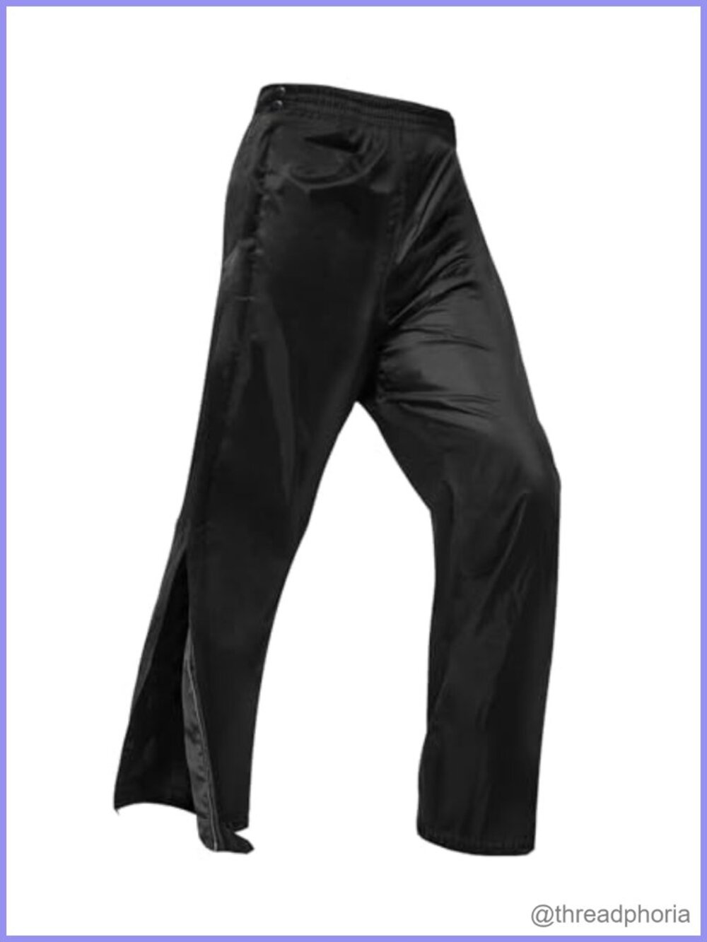 Waterproof Rain Pants Full Zip Legs Over Pants Work Fishing Golf